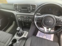 USED 2017 17 KIA SPORTAGE 1.6 GDi 1 SUV 5dr Petrol Manual Euro 6 (s/s) (130 bhp) 