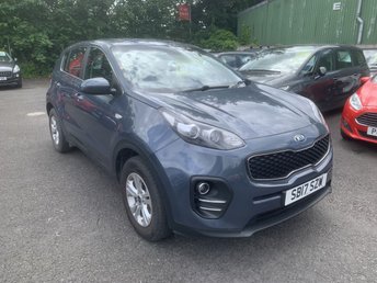 2017 KIA SPORTAGE 1.6 GDi 1 SUV 5dr Petrol Manual Euro 6 (s/s) (130 bhp) &pound;9490.00