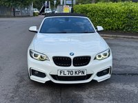 USED 2020 70 BMW 2 SERIES 2.0 220d M Sport Convertible 2dr Diesel Auto Euro 6 (s/s) (190 ps) 