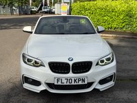 USED 2020 70 BMW 2 SERIES 2.0 220d M Sport Convertible 2dr Diesel Auto Euro 6 (s/s) (190 ps) 