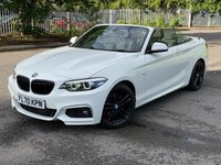 USED 2020 70 BMW 2 SERIES 2.0 220d M Sport Convertible 2dr Diesel Auto Euro 6 (s/s) (190 ps) 