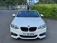 USED 2020 70 BMW 2 SERIES 2.0 220d M Sport Convertible 2dr Diesel Auto Euro 6 (s/s) (190 ps) 