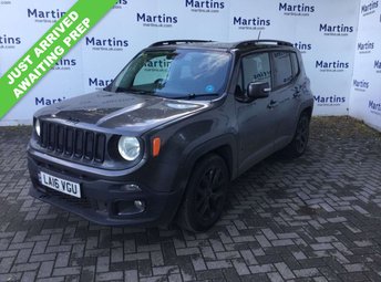 2016 JEEP RENEGADE 1.6 MultiJetII Dawn of Justice SUV 5dr Diesel Manual Euro 6 (s/s) (120 ps) &pound;5990.00