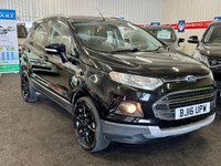 2016 FORD ECOSPORT 1.0T EcoBoost Titanium SUV 5dr Petrol Manual 2WD Euro 5 (s/s) (125 ps) &pound;4490.00