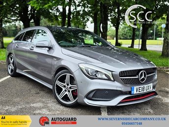 2018 MERCEDES-BENZ CLA 2.0 CLA250 AMG Shooting Brake 5dr Petrol 7G-DCT 4MATIC Euro 6 (s/s) (218 ps) &pound;17995.00