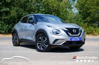 USED 2025 25 NISSAN JUKE 1.0 DIG-T N-Connecta SUV 5dr Petrol DCT Auto Euro 6 (s/s) (114 ps) BLADE SILVER METALLIC PAINTWORK + VIRTUAL COCKPIT + REVERSE CAMERA