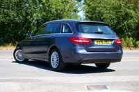 USED 2015 15 MERCEDES-BENZ C-CLASS 2.1 C220 BlueTEC SE Estate 5dr Diesel G-Tronic+ Euro 6 (s/s) (170 ps) TENORITE GREY METALLIC PAINTWORK + REVERSE CAMERA + HEATED SEATS + NAV