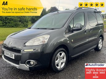 2014 PEUGEOT PARTNER TEPEE 1.6 HDi Tepee Outdoor MPV 5dr Diesel Manual (135 g/km, 92 bhp) &pound;4795.00