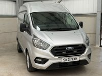 USED 2021 21 FORD TRANSIT CUSTOM 2.0 ECOBLUE 130PS L1 H2 LIMITED - NO VAT 