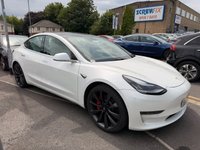 USED 2020 20 TESLA Model 3 (Dual Motor) Performance Saloon 4dr Electric Auto 4WDE (Performance Upgrade) (449 bhp) 