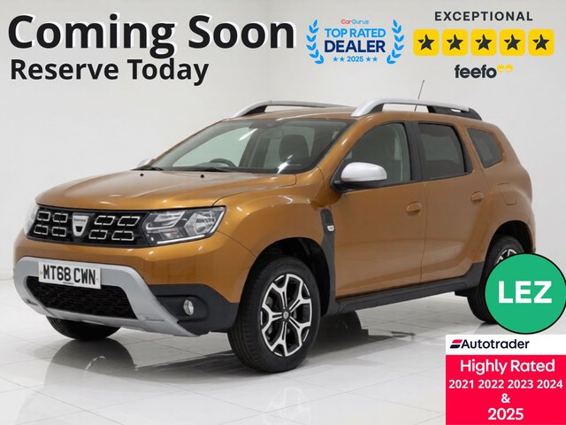View our Dacia Duster range