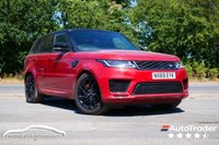 USED 2019 69 LAND ROVER RANGE ROVER SPORT 2.0 P400e 13.1kWh HSE GPF Dynamic SUV 5dr Petrol Plug-in Hybrid Auto 4WD Euro 6 (s/s) (404 ps) FIRENZE RED METALLIC PAINTWORK + SUNROOF + CARPLAY + MERIDIAN