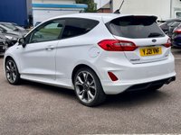 USED 2021 21 FORD FIESTA 1.0T EcoBoost MHEV ST-Line X Edition Hatchback 3dr Petrol Manual Euro 6 (s/s) (155 ps) FSH | SAT NAV | CAR PLAY | PART LEATHER TRIM