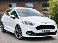USED 2021 21 FORD FIESTA 1.0T EcoBoost MHEV ST-Line X Edition Hatchback 3dr Petrol Manual Euro 6 (s/s) (155 ps) FSH | SAT NAV | CAR PLAY | PART LEATHER TRIM