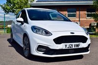USED 2021 21 FORD FIESTA 1.0T EcoBoost MHEV ST-Line X Edition Hatchback 3dr Petrol Manual Euro 6 (s/s) (155 ps) FSH | SAT NAV | CAR PLAY | PART LEATHER TRIM