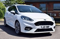 USED 2021 21 FORD FIESTA 1.0T EcoBoost MHEV ST-Line X Edition Hatchback 3dr Petrol Manual Euro 6 (s/s) (155 ps) FSH | SAT NAV | CAR PLAY | PART LEATHER TRIM