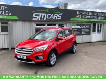 2018 FORD KUGA 1.5 TDCi Zetec SUV 5dr Diesel Manual Euro 6 (s/s) (120 ps) &pound;9400.00