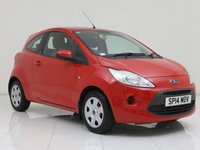 USED 2014 14 FORD KA 1.2 Edge Hatchback 3dr Petrol Manual Euro 5 (s/s) (69 ps) F/S/H - 2 Keys - &pound;35 Tax - LEZ
