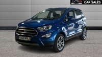 USED 2019 68 FORD ECOSPORT 1.0T EcoBoost GPF Titanium SUV 5dr Petrol Auto Euro 6 (s/s) (125 ps) 