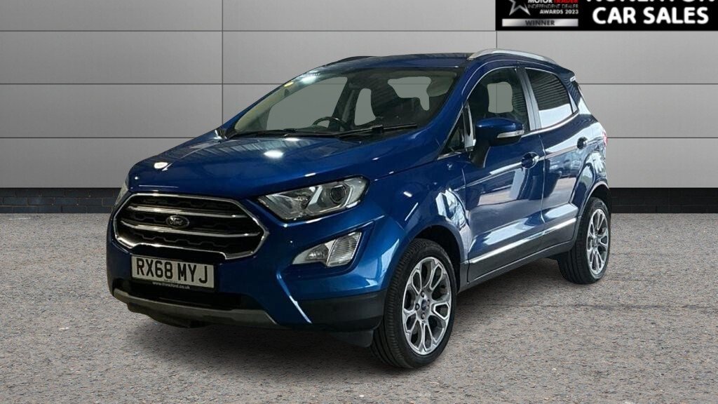USED 2019 68 FORD ECOSPORT 1.0T EcoBoost GPF Titanium SUV 5dr Petrol Auto Euro 6 (s/s) (125 ps) 