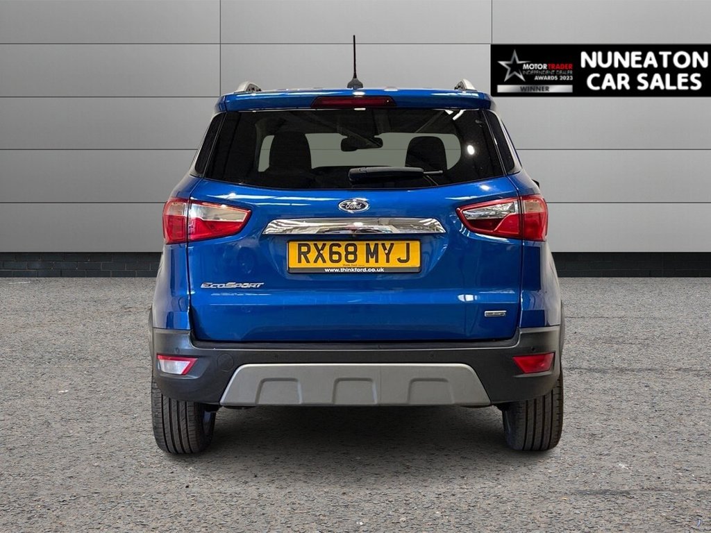 USED 2019 68 FORD ECOSPORT 1.0T EcoBoost GPF Titanium SUV 5dr Petrol Auto Euro 6 (s/s) (125 ps) APPLE CAR PLAY AND ANDROID AUTO