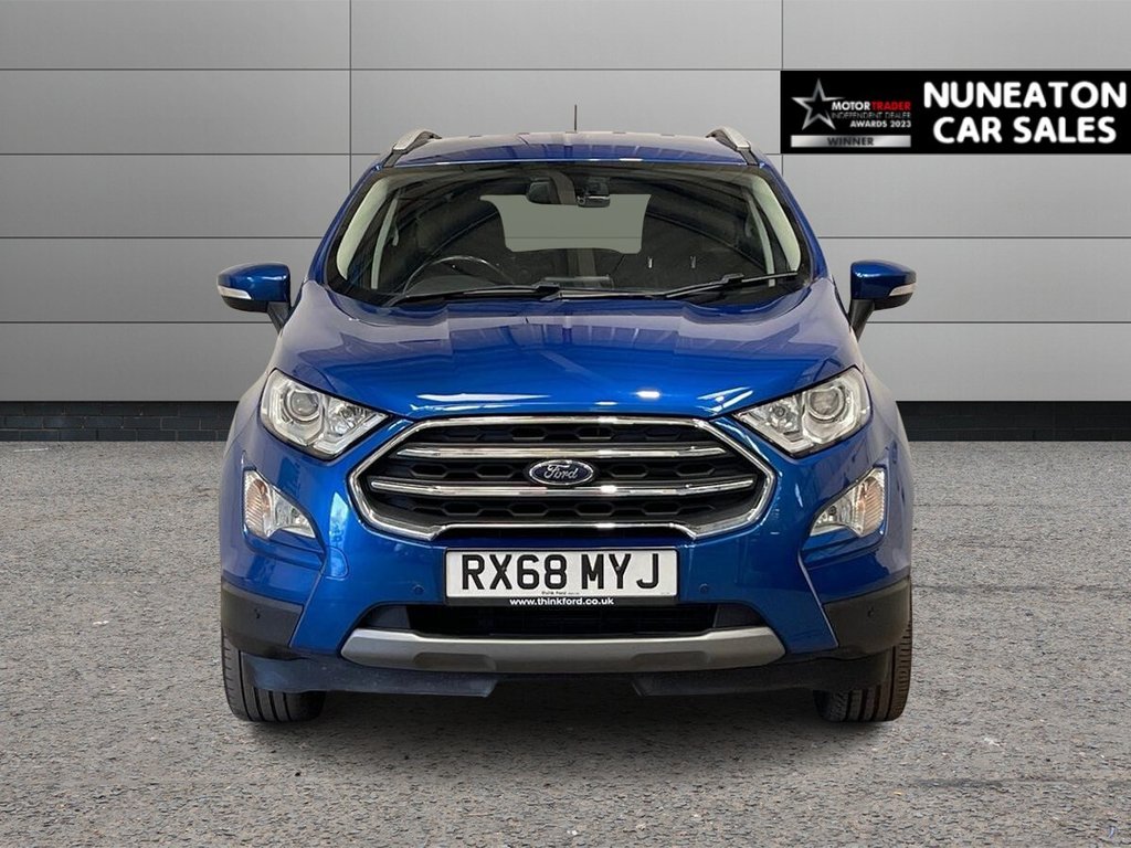 USED 2019 68 FORD ECOSPORT 1.0T EcoBoost GPF Titanium SUV 5dr Petrol Auto Euro 6 (s/s) (125 ps) APPLE CAR PLAY AND ANDROID AUTO
