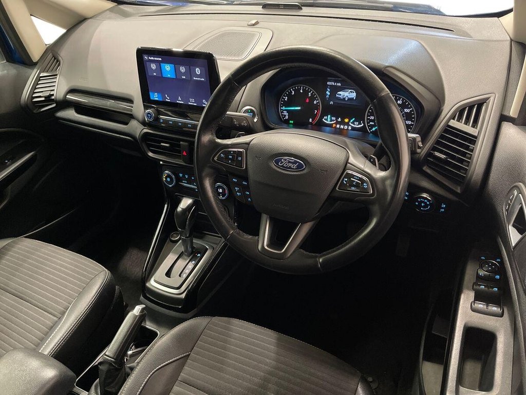 USED 2019 68 FORD ECOSPORT 1.0T EcoBoost GPF Titanium SUV 5dr Petrol Auto Euro 6 (s/s) (125 ps) APPLE CAR PLAY AND ANDROID AUTO