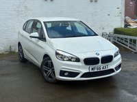 USED 2016 66 BMW 2 SERIES ACTIVE TOURER 2.0 218d Sport MPV 5dr Diesel Manual Euro 6 (s/s) (150 ps) THIS CAR COMES WITH COMPRHENSIVE SERVICE HISTORY SAT NAV,2 OWNERS FROM NEW