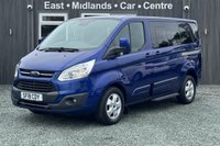 USED 2018 18 FORD TOURNEO CUSTOM 2.0 310 EcoBlue Titanium Minibus Double Cab 5dr Diesel Manual L1 Euro 6 (s/s) (130 ps) 