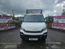 USED 2016 16 IVECO DAILY 35C13 LWB CREW CAB TIPPER PICKUP 76K ULEZ FREE ZONE 