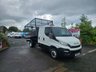 USED 2016 16 IVECO DAILY 35C13 LWB CREW CAB TIPPER PICKUP 76K ULEZ FREE ZONE 