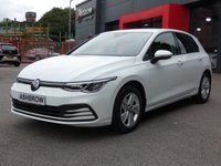 USED 2022 22 VOLKSWAGEN GOLF 1.0 TSI Life  5d 110 S/S SAT NAV, APP-CONNECT FOR WIRELESS APPLE CARPLAY / ANDROID AUTO, ACTIVE INFO DISPLAY VIRTUAL COCKPIT, WIRELESS PHONE CHARGER, DAB RADIO, BLUETOOTH, LANE ASSIST, FRONT ASSIST, ADAPTIVE CRUISE CONTROL & SPEED LIMITER, FRONT & REAR PARKING SENSORS WITH DISPLAY, LEATHER FLAT BOTTOM MULTIFUNCTION STEERING WHEEL, KEYLESS START, RAIN & LIGHT SENSORS, AUTO HOLD, 4x USB PORTS, CLIMATE CONTROL, ILLUMINATING VANITY MIRRORS, DIGITAL SPEEDO, MANAUL 6 SPEED, 1 OWNER FROM NEW, SERVICE HISTORY