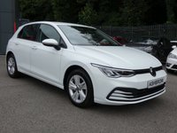 USED 2022 22 VOLKSWAGEN GOLF 1.0 TSI Life  5d 110 S/S SAT NAV, APP-CONNECT FOR WIRELESS APPLE CARPLAY / ANDROID AUTO, ACTIVE INFO DISPLAY VIRTUAL COCKPIT, WIRELESS PHONE CHARGER, DAB RADIO, BLUETOOTH, LANE ASSIST, FRONT ASSIST, ADAPTIVE CRUISE CONTROL & SPEED LIMITER, FRONT & REAR PARKING SENSORS WITH DISPLAY, LEATHER FLAT BOTTOM MULTIFUNCTION STEERING WHEEL, KEYLESS START, RAIN & LIGHT SENSORS, AUTO HOLD, 4x USB PORTS, CLIMATE CONTROL, ILLUMINATING VANITY MIRRORS, DIGITAL SPEEDO, MANAUL 6 SPEED, 1 OWNER FROM NEW, SERVICE HISTORY