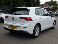 USED 2022 22 VOLKSWAGEN GOLF 1.0 TSI Life  5d 110 S/S SAT NAV, APP-CONNECT FOR WIRELESS APPLE CARPLAY / ANDROID AUTO, ACTIVE INFO DISPLAY VIRTUAL COCKPIT, WIRELESS PHONE CHARGER, DAB RADIO, BLUETOOTH, LANE ASSIST, FRONT ASSIST, ADAPTIVE CRUISE CONTROL & SPEED LIMITER, FRONT & REAR PARKING SENSORS WITH DISPLAY, LEATHER FLAT BOTTOM MULTIFUNCTION STEERING WHEEL, KEYLESS START, RAIN & LIGHT SENSORS, AUTO HOLD, 4x USB PORTS, CLIMATE CONTROL, ILLUMINATING VANITY MIRRORS, DIGITAL SPEEDO, MANAUL 6 SPEED, 1 OWNER FROM NEW, SERVICE HISTORY