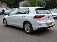 USED 2022 22 VOLKSWAGEN GOLF 1.0 TSI Life  5d 110 S/S SAT NAV, APP-CONNECT FOR WIRELESS APPLE CARPLAY / ANDROID AUTO, ACTIVE INFO DISPLAY VIRTUAL COCKPIT, WIRELESS PHONE CHARGER, DAB RADIO, BLUETOOTH, LANE ASSIST, FRONT ASSIST, ADAPTIVE CRUISE CONTROL & SPEED LIMITER, FRONT & REAR PARKING SENSORS WITH DISPLAY, LEATHER FLAT BOTTOM MULTIFUNCTION STEERING WHEEL, KEYLESS START, RAIN & LIGHT SENSORS, AUTO HOLD, 4x USB PORTS, CLIMATE CONTROL, ILLUMINATING VANITY MIRRORS, DIGITAL SPEEDO, MANAUL 6 SPEED, 1 OWNER FROM NEW, SERVICE HISTORY