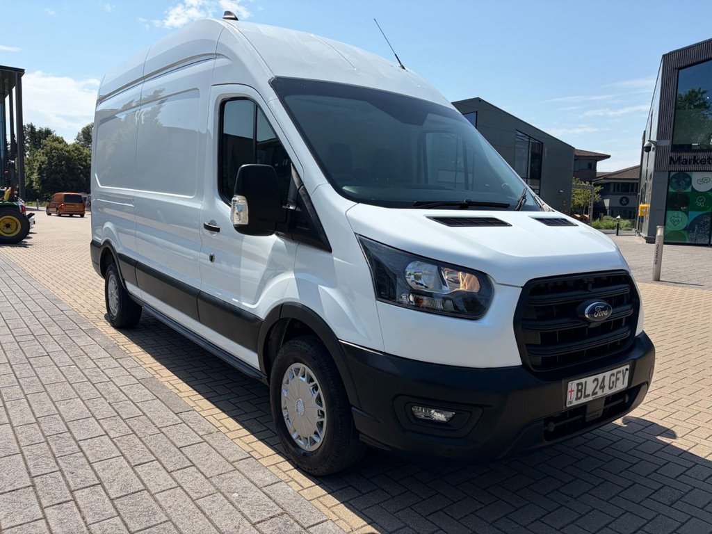 USED 2024 24 FORD TRANSIT 350 LEADER 2.0EcoBlue EU6 S/S RWD L3 H3 130ps *AIRCON*PARK/SENSORS*E/W*FRONT FOGS* EU6-L3H3-AIRCON-SENSORS-E/W