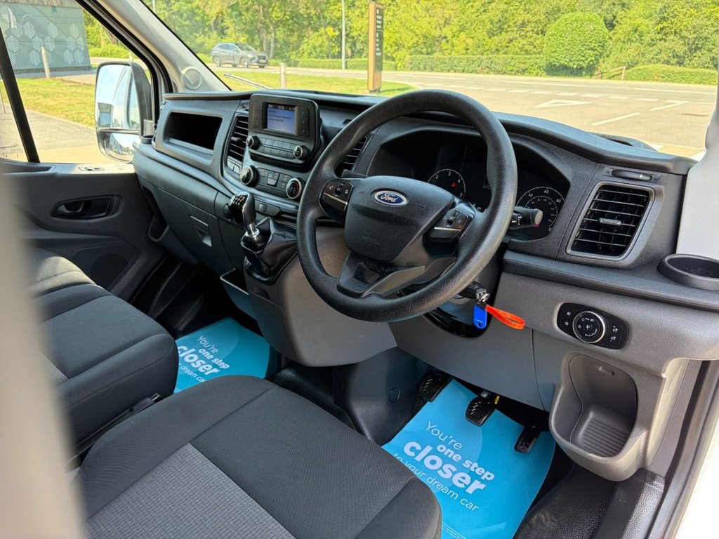 USED 2024 24 FORD TRANSIT 350 LEADER 2.0EcoBlue EU6 S/S RWD L3 H3 130ps *AIRCON*PARK/SENSORS*E/W*FRONT FOGS* EU6-L3H3-AIRCON-SENSORS-E/W