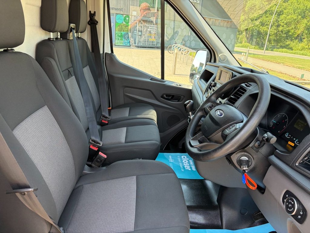 USED 2024 24 FORD TRANSIT 350 LEADER 2.0EcoBlue EU6 S/S RWD L3 H3 130ps *AIRCON*PARK/SENSORS*E/W*FRONT FOGS* EU6-L3H3-AIRCON-SENSORS-E/W