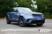 USED 2018 68 LAND ROVER RANGE ROVER VELAR 2.0 D180 R-Dynamic S SUV 5dr Diesel Auto 4WD Euro 6 (s/s) (180 ps) BYRON BLUE METALLIC PAINTWORK + WINTER PACK + MERIDIAN + APPLE CARPLAY
