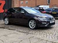 USED 2018 18 SEAT LEON 1.8 TSI FR Technology Sport Coupe 3dr Petrol Manual Euro 6 (s/s) (180 ps) GREAT HISTORY, 2 KEYS, NEW MOT