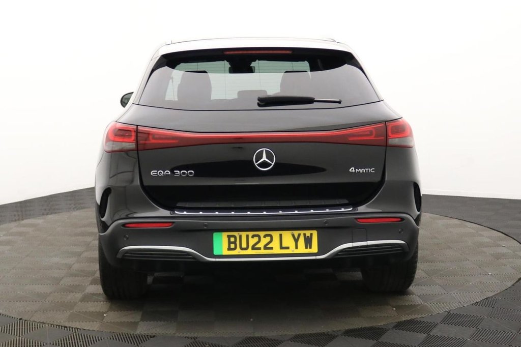 USED 2022 22 MERCEDES-BENZ EQA EQA 300 66.5kWh AMG Line SUV 5dr Electric Auto 4MATIC (228 ps) 4X4, Car Play, Sat Nav