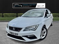 USED 2019 69 SEAT LEON 1.5 TSI EVO FR Hatchback 5dr Petrol Manual Euro 6 (s/s) (130 ps) HERE AT MOTOR SWITCH YOUR NEW MOTOR IS JUST A SWITCH AWAY WITH THIS SEAT LEON TSI EVO FR HATCHBACK 5DR 1.5 PETROL MANUAL EURO 6, WHICH COMES WITH A FULL 12 MONTHS NATIONWIDE WARRANTY AND ALSO COMES WITH A FULL 12 MONTHS MOT, THIS VEHICLE WILL ALSO BE FRESHLY SERVICED BEFORE IT LEAVES US TO BRING IT BACK UP TO DATE, WITH ONLY 2 FORMER KEEPERS, ALSO HAS LOW MILEAGE AND COMES WITH 2 KEYS, FINANCE AVAILABLE FROM 9.9% APR, DELIVERY AVAILABLE, PART EX WELCOME, FULLY VALETED USING AUTO SMART PRODUCTS