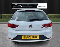 USED 2019 69 SEAT LEON 1.5 TSI EVO FR Hatchback 5dr Petrol Manual Euro 6 (s/s) (130 ps) HERE AT MOTOR SWITCH YOUR NEW MOTOR IS JUST A SWITCH AWAY WITH THIS SEAT LEON TSI EVO FR HATCHBACK 5DR 1.5 PETROL MANUAL EURO 6, WHICH COMES WITH A FULL 12 MONTHS NATIONWIDE WARRANTY AND ALSO COMES WITH A FULL 12 MONTHS MOT, THIS VEHICLE WILL ALSO BE FRESHLY SERVICED BEFORE IT LEAVES US TO BRING IT BACK UP TO DATE, WITH ONLY 2 FORMER KEEPERS, ALSO HAS LOW MILEAGE AND COMES WITH 2 KEYS, FINANCE AVAILABLE FROM 9.9% APR, DELIVERY AVAILABLE, PART EX WELCOME, FULLY VALETED USING AUTO SMART PRODUCTS