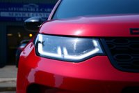 USED 2022 22 LAND ROVER DISCOVERY SPORT 1.5 P300e 12.2kWh R-Dynamic HSE SUV 5dr Petrol Plug-in Hybrid Auto 4WD Euro 6 (s/s) (309 ps) FIRENZE RED METALLIC PAINTWORK + SUNROOF + MERIDIAN + VIRTUAL DASH