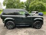 USED 2022 F LAND ROVER DEFENDER 3.0 D250 MHEV Hard Top SUV 3dr Diesel Auto 4WD SWB Euro 6 (s/s) (250 ps) Urban Style Kit with 22" Wheels, Detachable Tow Pack, Rear Camera