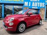 USED 2016 16 FIAT 500 1.2 Lounge Hatchback 3dr Petrol Manual Euro 6 (s/s) (69 bhp) 