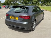 USED 2016 W AUDI A3 1.4 TFSI S line Hatchback 3dr Petrol Manual Euro 6 (s/s) (Nav) (125 ps) MOT MAY 27 NO ADVISORIES, BLUETOOTH