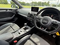 USED 2016 W AUDI A3 1.4 TFSI S line Hatchback 3dr Petrol Manual Euro 6 (s/s) (Nav) (125 ps) MOT MAY 27 NO ADVISORIES, BLUETOOTH