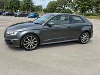 USED 2016 W AUDI A3 1.4 TFSI S line Hatchback 3dr Petrol Manual Euro 6 (s/s) (Nav) (125 ps) MOT MAY 27 NO ADVISORIES, BLUETOOTH
