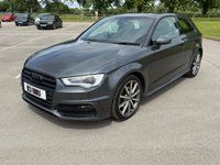 USED 2016 W AUDI A3 1.4 TFSI S line Hatchback 3dr Petrol Manual Euro 6 (s/s) (Nav) (125 ps) MOT MAY 27 NO ADVISORIES, BLUETOOTH